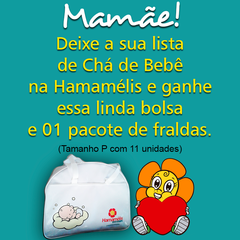 Faça sua lista de Chá de Bebê na Hamamélis